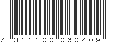 EAN 7311100060409