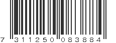 EAN 7311250083884