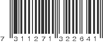 EAN 7311271322641