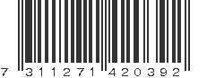 EAN 7311271420392