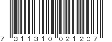 EAN 7311310021207