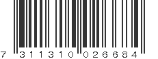 EAN 7311310026684