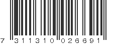 EAN 7311310026691