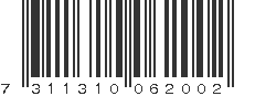 EAN 7311310062002