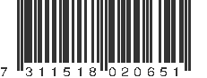 EAN 7311518020651