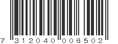 EAN 7312040006502