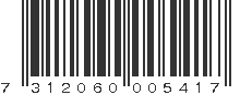 EAN 7312060005417
