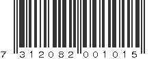 EAN 7312082001015