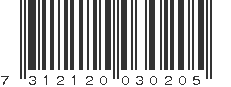 EAN 7312120030205