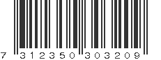 EAN 7312350303209