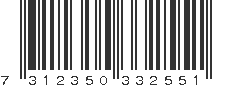 EAN 7312350332551