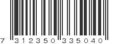 EAN 7312350335040
