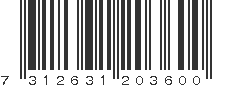 EAN 7312631203600