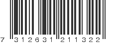 EAN 7312631211322