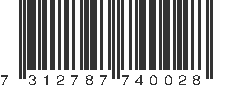 EAN 7312787740028