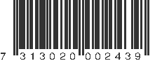 EAN 7313020002439