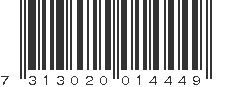 EAN 7313020014449