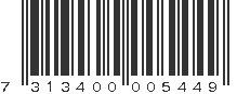 EAN 7313400005449