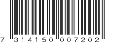 EAN 7314150007202