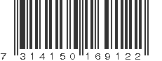 EAN 7314150169122