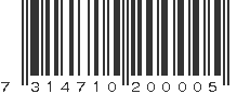 EAN 7314710200005