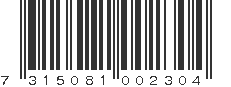 EAN 7315081002304