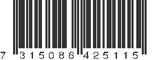 EAN 7315086425115