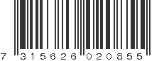 EAN 7315626020855