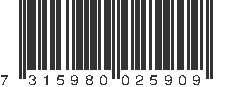 EAN 7315980025909