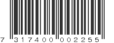 EAN 7317400002255