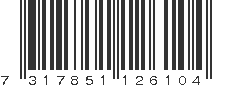 EAN 7317851126104