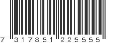 EAN 7317851225555