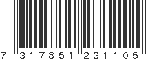 EAN 7317851231105
