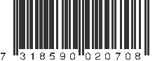 EAN 7318590020708