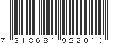 EAN 7318681922010