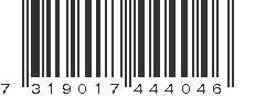 EAN 7319017444046
