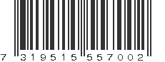 EAN 7319515557002