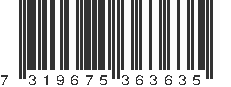 EAN 7319675363635