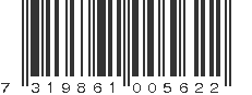 EAN 7319861005622