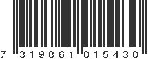 EAN 7319861015430