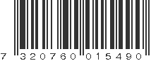 EAN 7320760015490