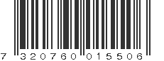 EAN 7320760015506