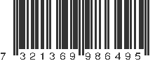 EAN 7321369986495