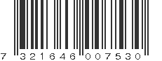 EAN 7321646007530