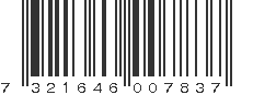 EAN 7321646007837