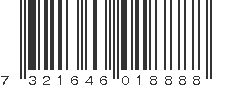 EAN 7321646018888