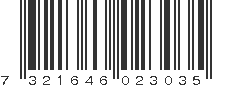 EAN 7321646023035