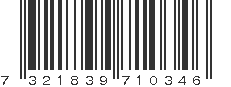 EAN 7321839710346