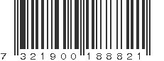 EAN 7321900188821