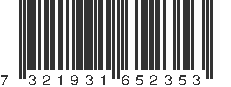EAN 7321931652353